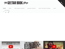 Tablet Screenshot of geetar.com